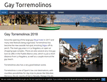 Tablet Screenshot of gaytorremolinos.com